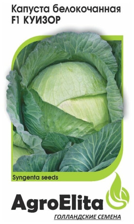 Капуста б/к Куизор F1 (агроэлита) 10шт