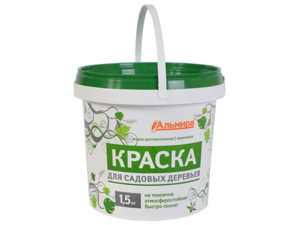 Краска для садовых деревьев 1,5 кг "Альмира"