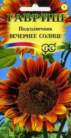 Подсолнух декоративный Вечернее солнце (гавриш) 0,5 гр
