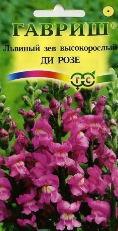 Антирринум (львиный зев) Ди Розе (гавриш) 0,05 гр
