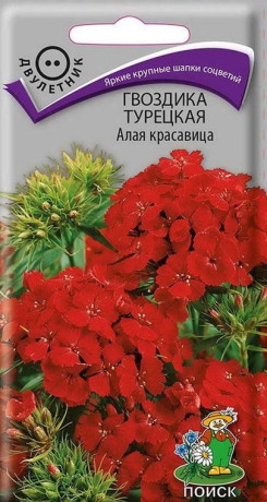 Гвоздика турецкая Алая Красавица (поиск) 0,5г