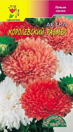 Астра Королевский размер смесь (цветущий сад) 0,1 гр