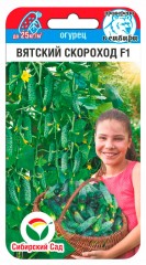 Огурец Вятский скороход F1 (сибирский сад) 6 шт