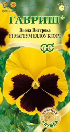 Виола Виттрока Магнум Еллоу Блотч F1 (гавриш) 5 шт