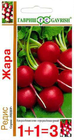 Редис Жара (1+1=3) (гавриш) 5,0гр