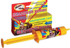 Великий воин гель 45гр от садовых и домашних муравьев