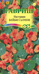 Настурция Бейби салмон (гавриш) 1,0 гр