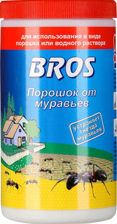 Bros порошок от муравьев 100гр