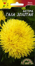 Астра Гала золотая (цветущий сад) 0,1 гр
