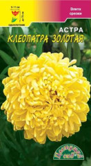 Астра Клеопатра золотая (цветущий сад) 0,2 гр