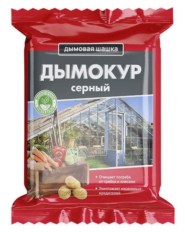 Серная шашка Дымокур 300гр 