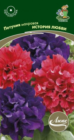 Петуния махровая История Любви F1 (поиск) 10шт